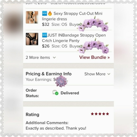 🔄Bandage Strappy Open Cr🖤tch Lingerie Panty - Picture 7 of 8